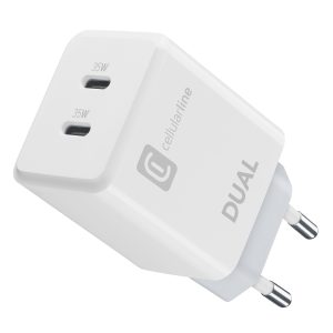 Cellularline Dual Port Charger 35W PD
