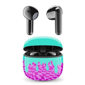 MusicSound Showy TWS Headset Multicolore Azzurro