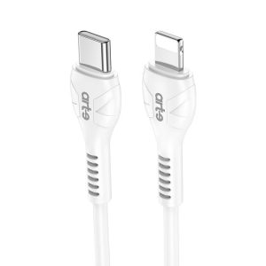 Arte Cavo USB-C/Lightning Bianco 1mt