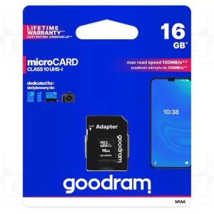 Goodram MicroSD 16GB Class10 UHS-I