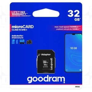 Goodram MicroSD 32GB Class10 UHS-I