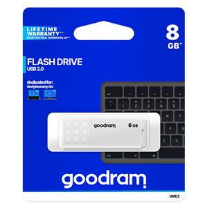 Goodram Pendrive 8GB USB 2,0 Bianca